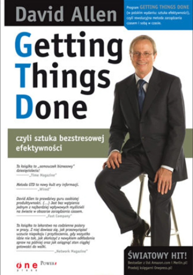 Getting Things Done book cover 